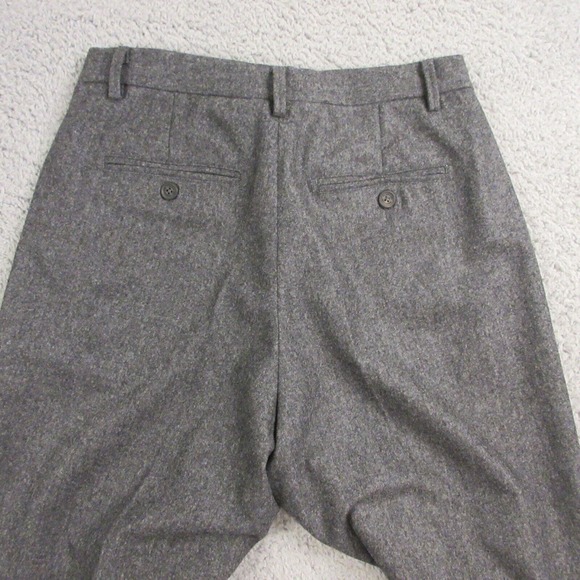 Massimo Alba Womens Wool Wide Leg Trouser Pants size 40 Made in‎ Italy Gray - Picture 6 of 12